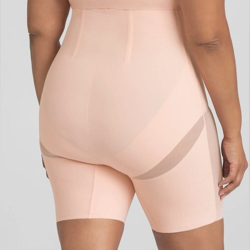 Honeylove SuperPower High-Waist Shaper Thigh Slimmer NWT M PINK